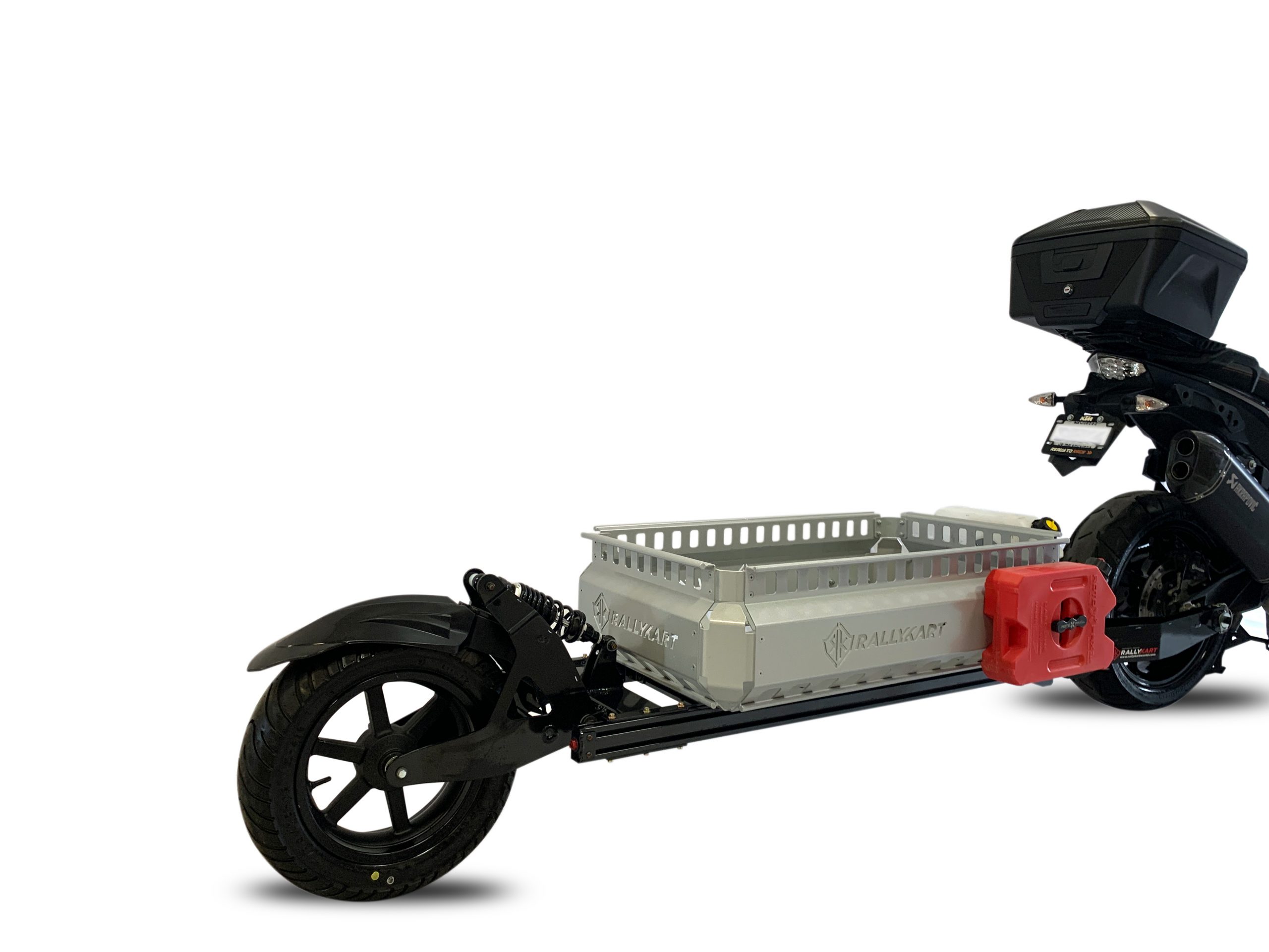 Standard Trailer with Aluminum Basket